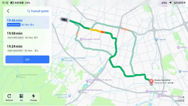 AutoSDK国际版多路线规划能力
